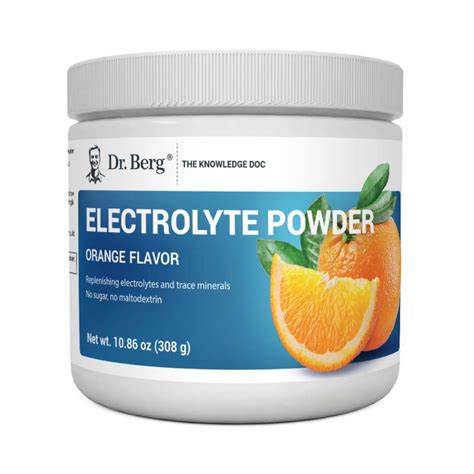 Electrolyte Powder Orange Natural Flavor (50 SERVINGS)