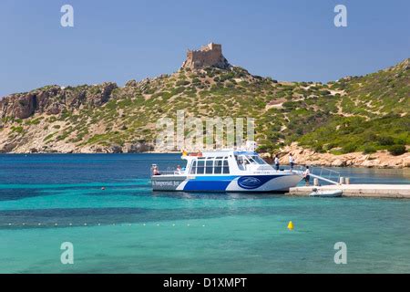 Cabrera Island, Excursion Boat Stock Photo - Alamy