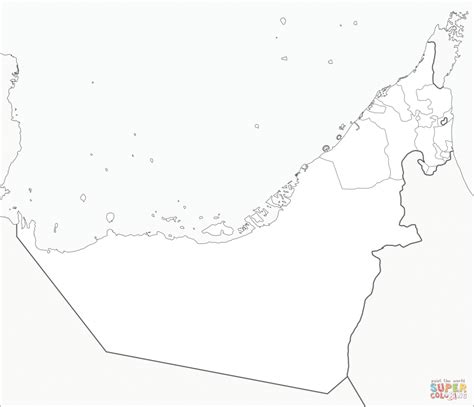 Outline Map Of Uae Printable Printable Maps | Hot Sex Picture