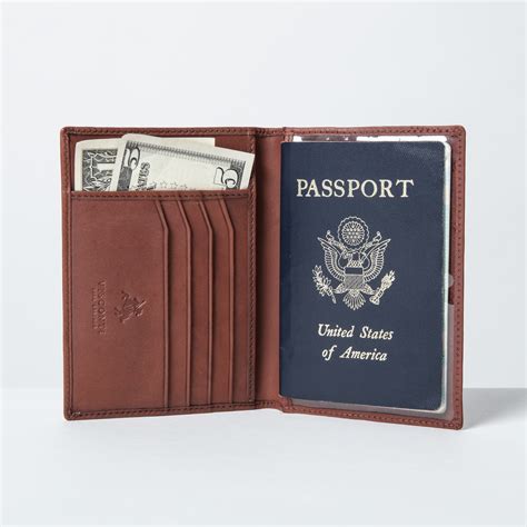 Soft Leather Passport Wallet // Brown - Travel Necessities - Touch of Modern