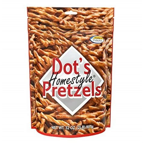 dot's homestyle pretzels 2 lb. bag (1 bag) 32 oz. seasoned pretzel ...