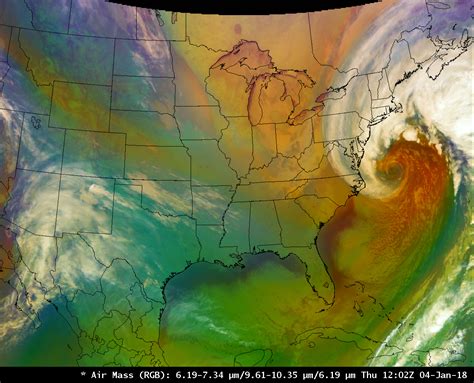 Explosive cyclogenesis off the East Coast of the United States — CIMSS Satellite Blog, CIMSS