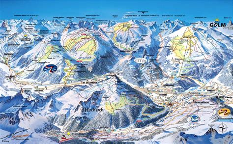 Montafon Piste Map / Trail Map