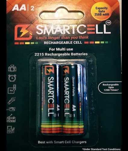 Aa2 Rechargeable Pencil Battery Nominal Voltage: 1.2 Volt (v) at Best Price in Noida | Aaryesh ...