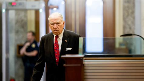 Chuck Grassley in the hospital for treatment of infection