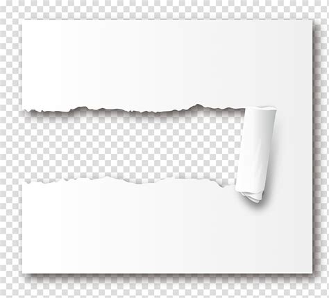 Paper Icon, Tear effect transparent background PNG clipart | HiClipart