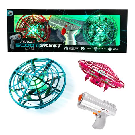 Force1 Scoot Skeet Drone Electronic Shooting Game For Kids and Adults ...