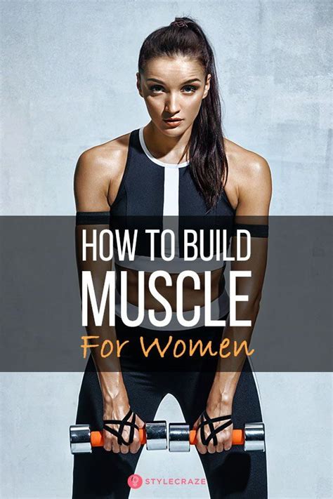 15 Ways Women Can Build Muscle Without Looking Too Muscular | Muscle ...