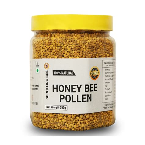 Honey Bee Pollen - 350g – Scrolling Bee