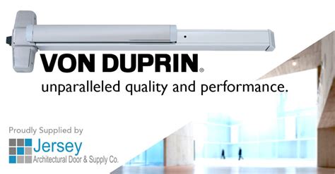 Von Duprin Exit Devices | Jersey Architectural Door & Supply Co.