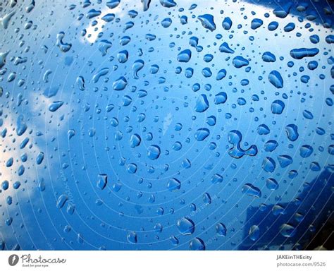 wet_car Rain Reflection - a Royalty Free Stock Photo from Photocase