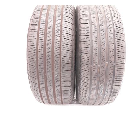 2 used tires 245 45 18 Pirelli Cinturato P-7 All Season Run Flat 100H ...