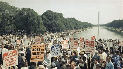 The 1963 March on Washington Still Vividly Inspires Those Fighting for ...