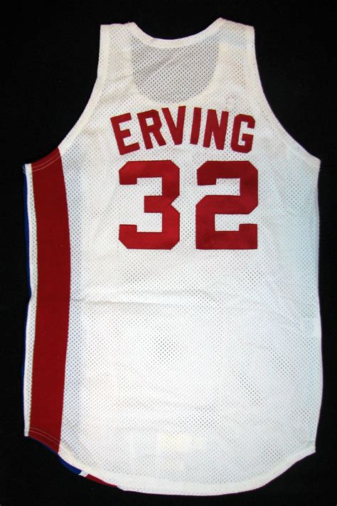 Lot Detail - 1988 New York Nets Team Throwback Jersey Issued to Julius ...