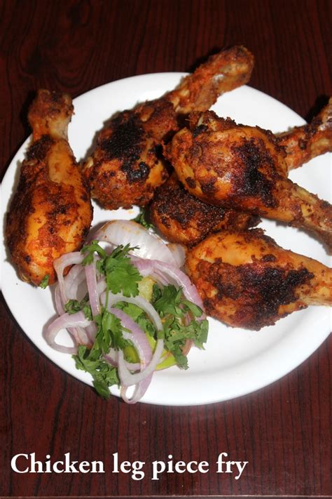 chicken leg piece fry recipe - Yummy Indian Kitchen