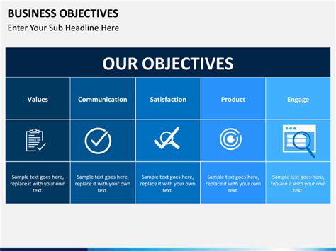 Business Objectives PowerPoint and Google Slides Template - PPT Slides