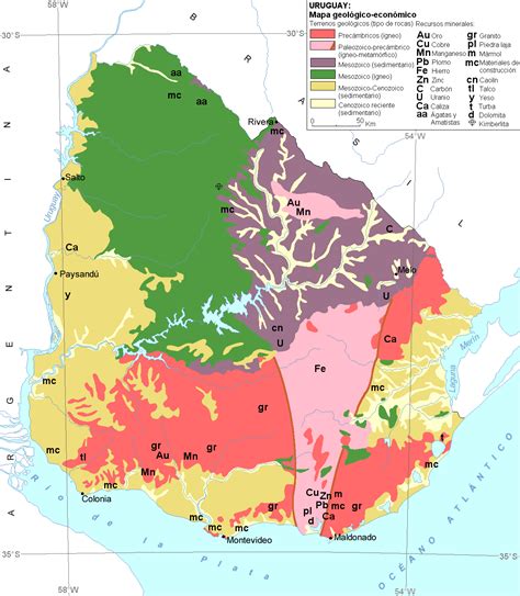 Mapa Clima Uruguay