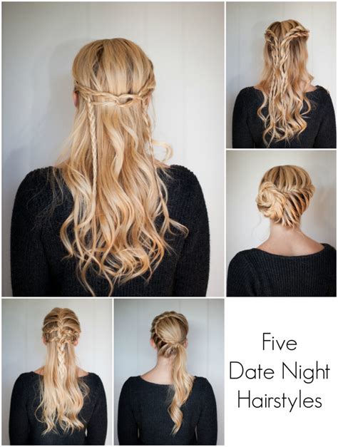 5 Date Night Hairstyles - Cute Girls Hairstyles