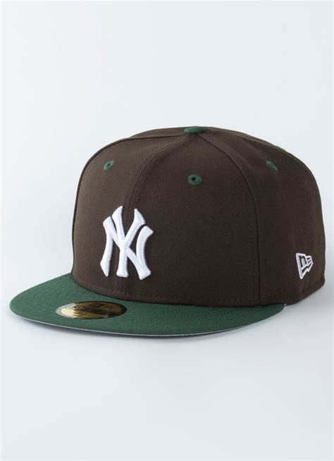 New Era Mlb 59fifty New York Yankees Fitted Cap in Brown | Red Rat