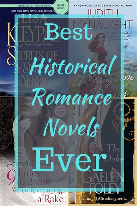 Best Historical Romance Novels Ever | Historical romance books, Best ...