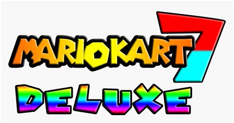 Mario Kart 8 Deluxe Logo Png - Mario Kart 7 Deluxe Logo, Transparent ...