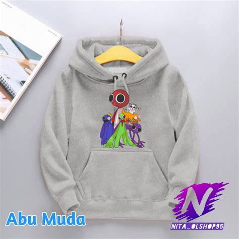 New rainbow friends hoodie Kids rainbow friends | Shopee Philippines