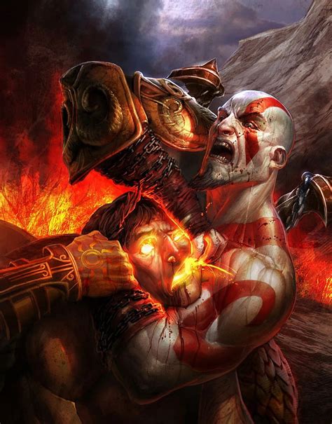 Kratos vs Helios - God of War Photo (44701374) - Fanpop