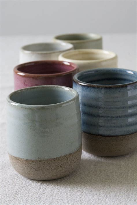 Stoneware Handmade Ceramic Espresso Cups | Stoneware ceramics, Handmade ceramics, Ceramics