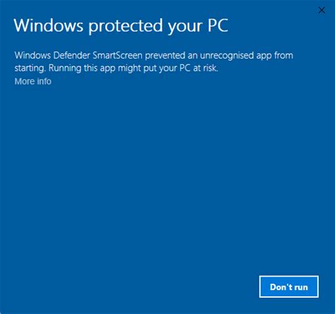 How to Disable Windows Defender Smart Screen for a particular Desktop ...