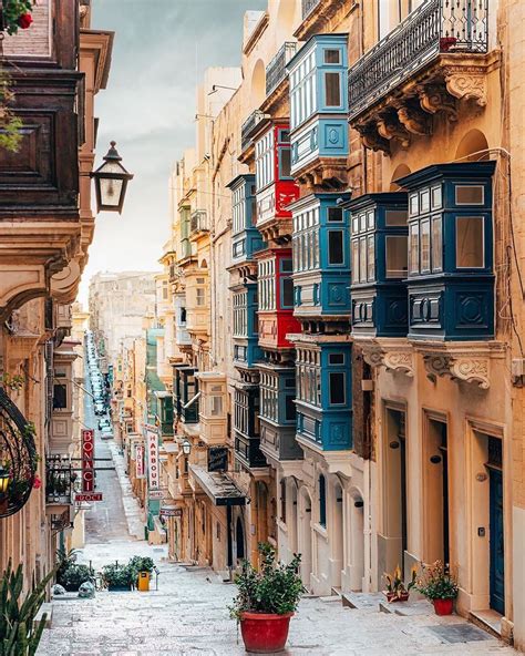 Beautiful Maltese streets. 🇲🇹 This island nation has a lot to offer, but we particularly love ...