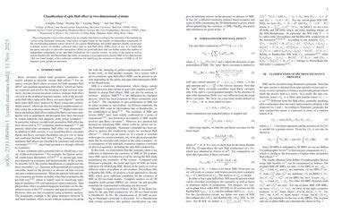 Classification of spin Hall effect in two-dimensional systems | Papers With Code