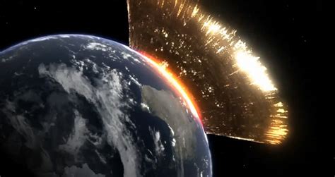 Astonishing 500km Asteroid Impact Simulation [Video] | I Like To Waste My Time