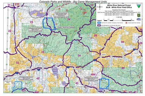 White River National Forest Map - Maps For You