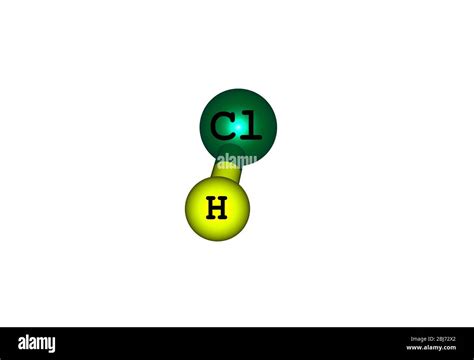 Hcl molecule hi-res stock photography and images - Alamy