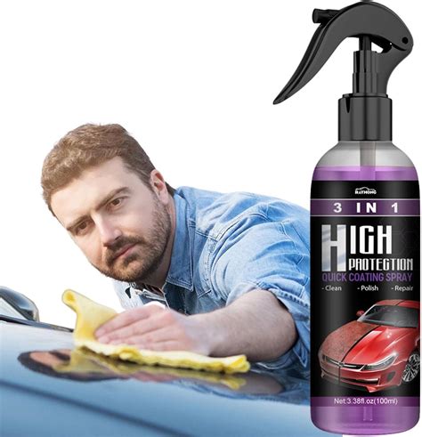 Amazon.co.jp: 3 in 1 Ceramic Coating Spray | 3 in 1 Car Paint Repair ...