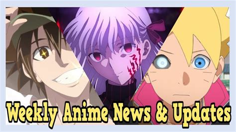 Weekly Anime News And Updates - Episode 4 (1/7/2020) - YouTube