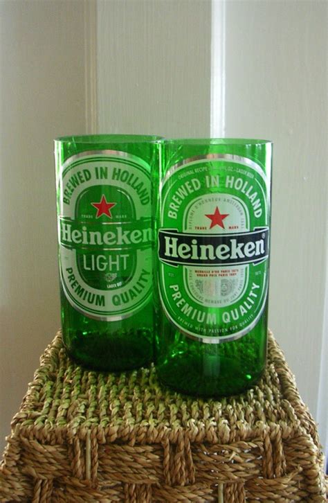 Heineken Large 22 Ounce Drinking Glasses/Set of 2/Beer