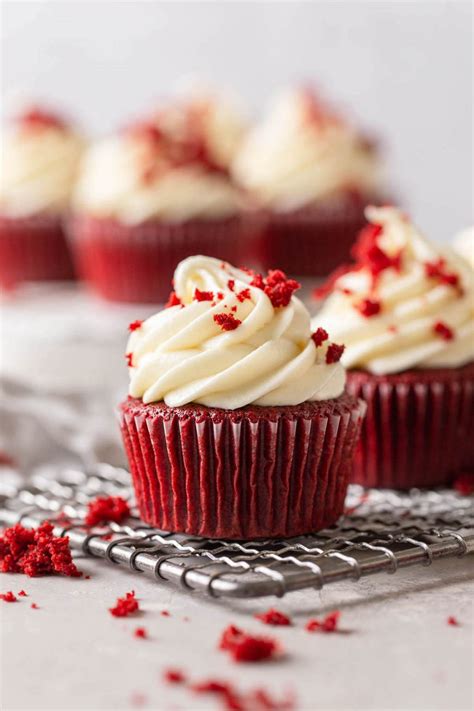 Red Velvet Cupcakes - Live Well Bake Often