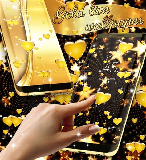 Golden live wallpaper APK для Android — Скачать