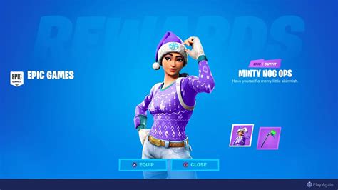 HOW TO GET NEW MINTY NOG OPS SKIN IN FORTNITE! - YouTube