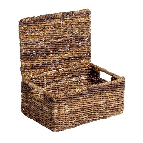 Abaca Rope Basket - Small | At Home