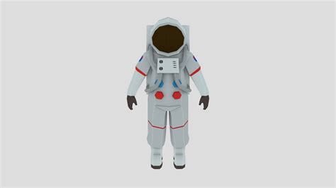 Low-Poly Astronaut - 3D model by AllThingsSpace (@sunnychen753) [9729169] - Sketchfab