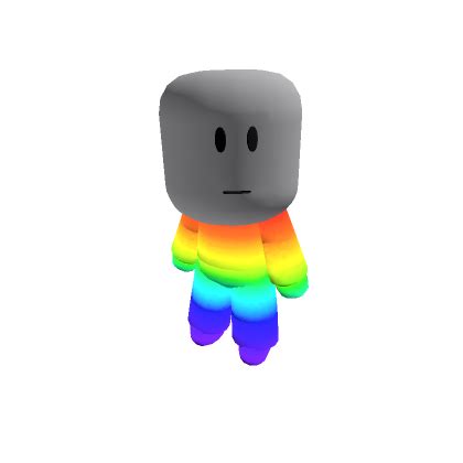 Mini Plushie - Glowing Rainbow - Roblox