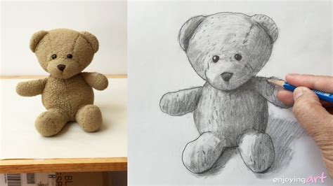 Pencil Sketch Of Teddy Bear at PaintingValley.com | Explore collection of Pencil Sketch Of Teddy ...