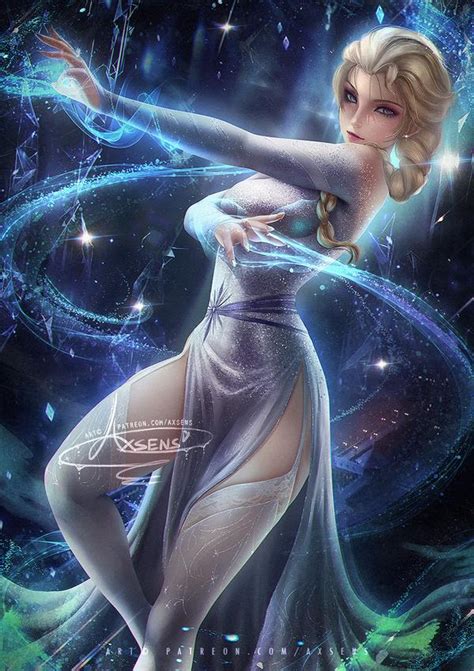 Snow Queen by Axsens on DeviantArt | Frozen fan art, Disney princess anime, Disney