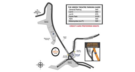 Parking & Shuttle Info | Greek Theatre