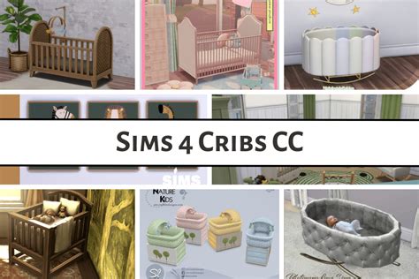 23+ Unbelievable Sims 4 Cribs CC That Will Leave You Speechless