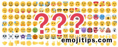 Emoji Symbols And Their Meanings - Emojitips.com