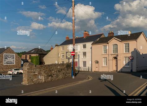 Abergavenny town centre hi-res stock photography and images - Alamy