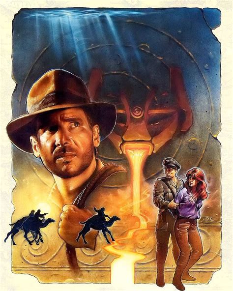 Indiana Jones and the Fate of Atlantis | Carteles de películas, Amigas